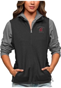 Antigua Washington State Cougars Womens Black Course Vest