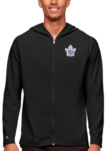 Antigua Toronto Maple Leafs Mens Black Legacy Long Sleeve Full Zip Jacket