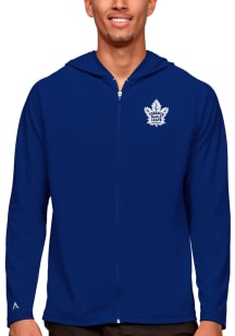 Antigua Toronto Maple Leafs Mens Blue Legacy Long Sleeve Full Zip Jacket