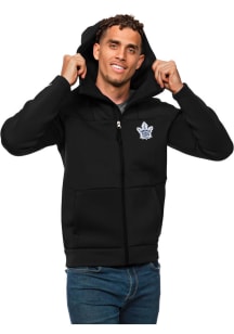Antigua Toronto Maple Leafs Mens Black Protect Long Sleeve Full Zip Jacket