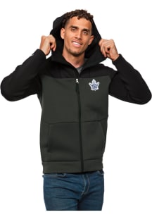 Antigua Toronto Maple Leafs Mens Black Protect Long Sleeve Full Zip Jacket