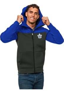 Antigua Toronto Maple Leafs Mens Blue Protect Long Sleeve Full Zip Jacket