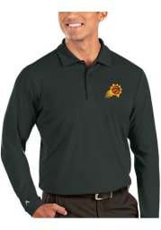 Antigua Phoenix Suns Mens Grey Tribute Long Sleeve Polo Shirt