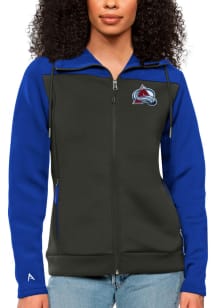 Antigua Colorado Avalanche Womens Blue Protect Medium Weight Jacket