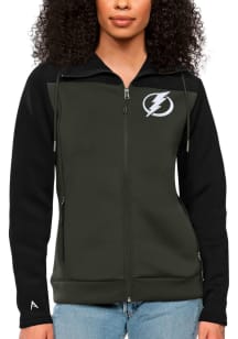 Antigua Tampa Bay Lightning Womens Black Protect Medium Weight Jacket