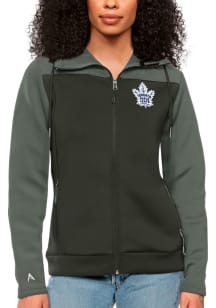 Antigua Toronto Maple Leafs Womens Grey Protect Medium Weight Jacket