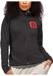 Antigua Calgary Flames Womens Black Course Light Weight Jacket