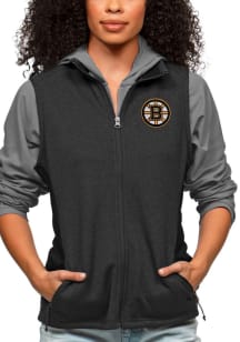 Antigua Boston Bruins Womens Black Course Vest