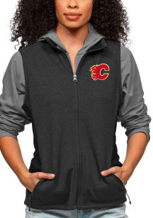 Antigua Calgary Flames Womens Black Course Vest