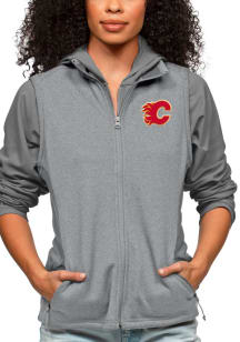 Antigua Calgary Flames Womens Grey Course Vest
