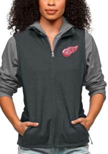 Antigua Detroit Red Wings Womens Charcoal Course Vest