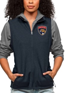 Antigua Florida Panthers Womens Navy Blue Course Vest