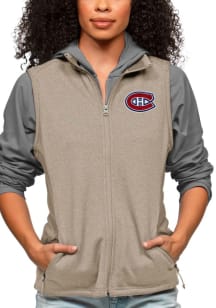 Antigua Montreal Canadiens Womens Oatmeal Course Vest
