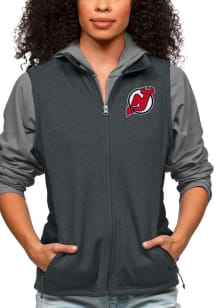 Antigua New Jersey Devils Womens Charcoal Course Vest