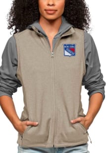 Antigua New York Rangers Womens Oatmeal Course Vest