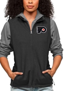 Antigua Philadelphia Flyers Womens Black Course Vest