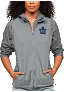 Antigua Toronto Maple Leafs Womens Grey Course Vest
