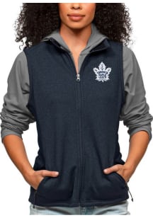 Antigua Toronto Maple Leafs Womens Navy Blue Course Vest