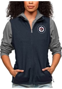 Antigua Winnipeg Jets Womens Navy Blue Course Vest
