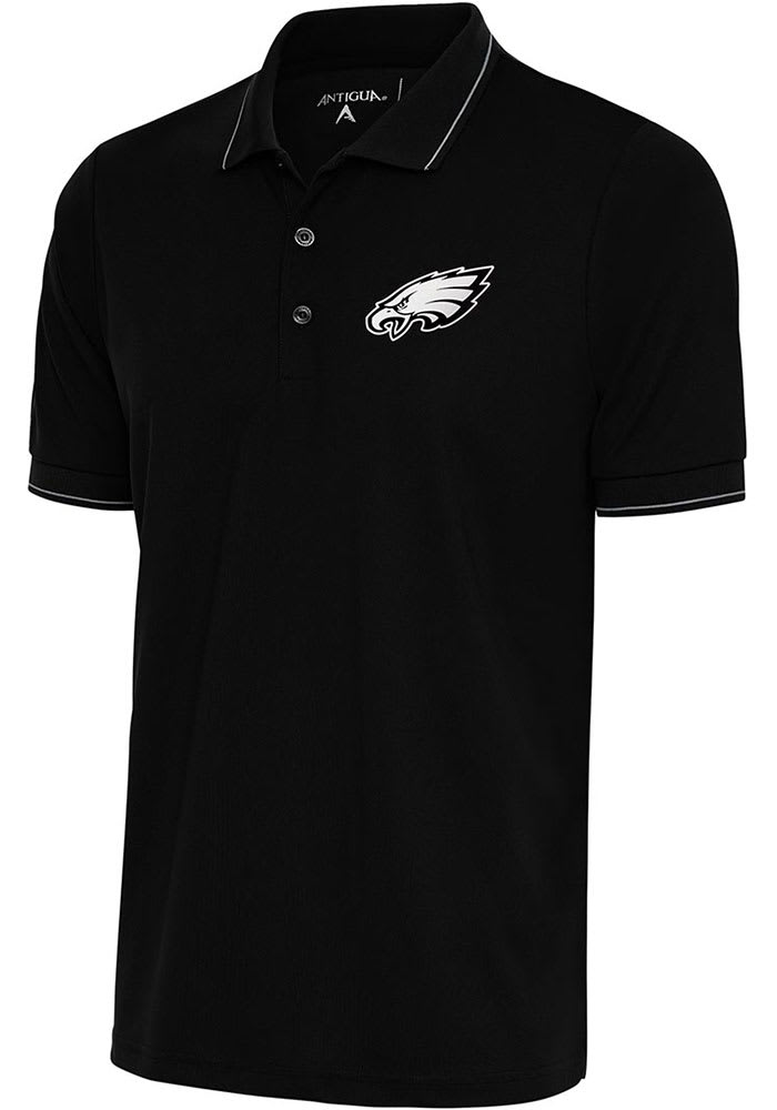 Philadelphia Eagles Antigua Affluent Polo - Black