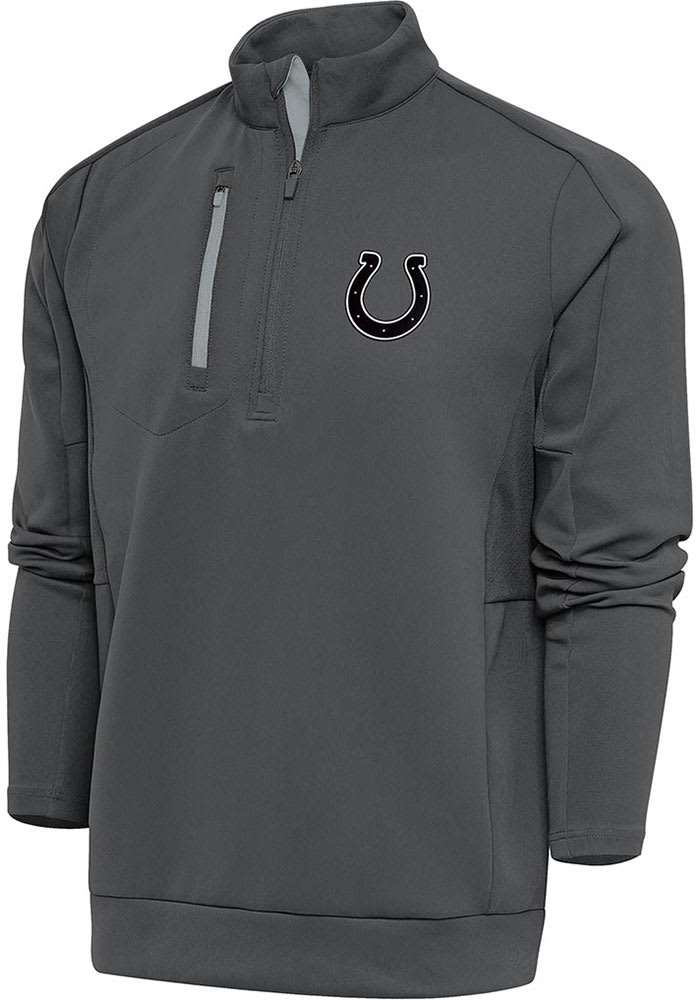 : Antigua Men's Charcoal/Black Indianapolis Colts