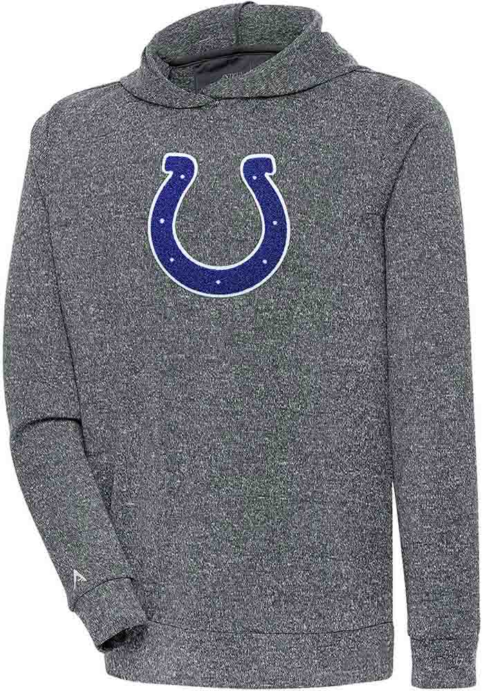 : Antigua Men's Charcoal/Black Indianapolis Colts