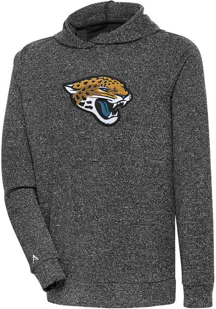 New Era Jacksonville Jaguars NFL Black Pullover Hoodie Sweatshirt: