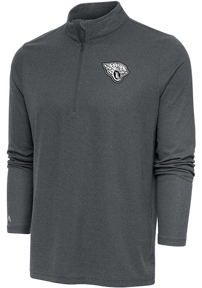 Antigua Jacksonville Jaguars Mens CHARCOAL Metallic Logo