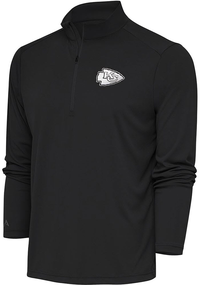 Antigua Men's NCAA Louisville Cardinals Epic Zip Pullover, Grey, Medium