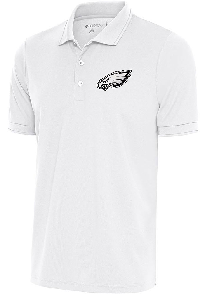 Antigua Philadelphia Eagles Men's Spark Polo, White, Small