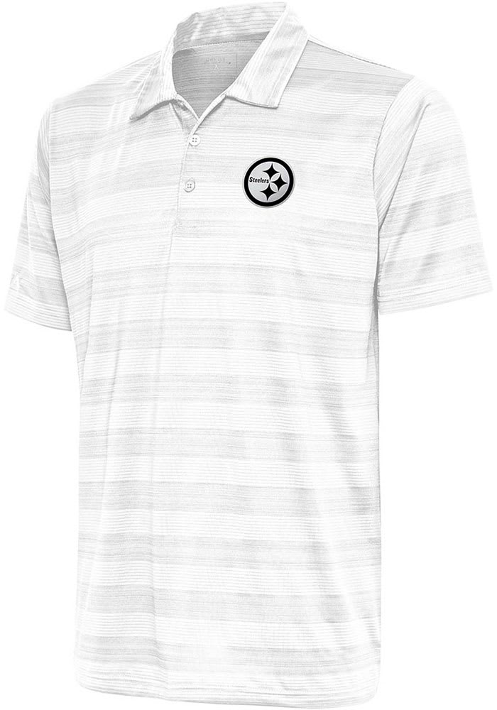 Pittsburgh Steelers Antigua Spark Polo - Black