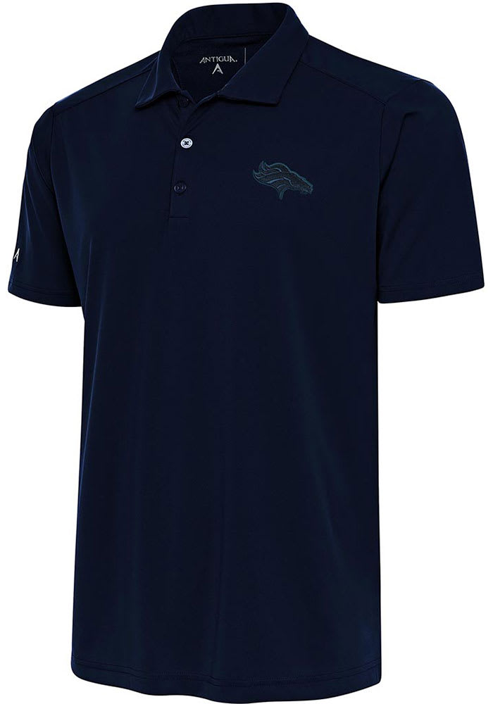 Denver Broncos Antigua Legacy Pique Polo - Navy