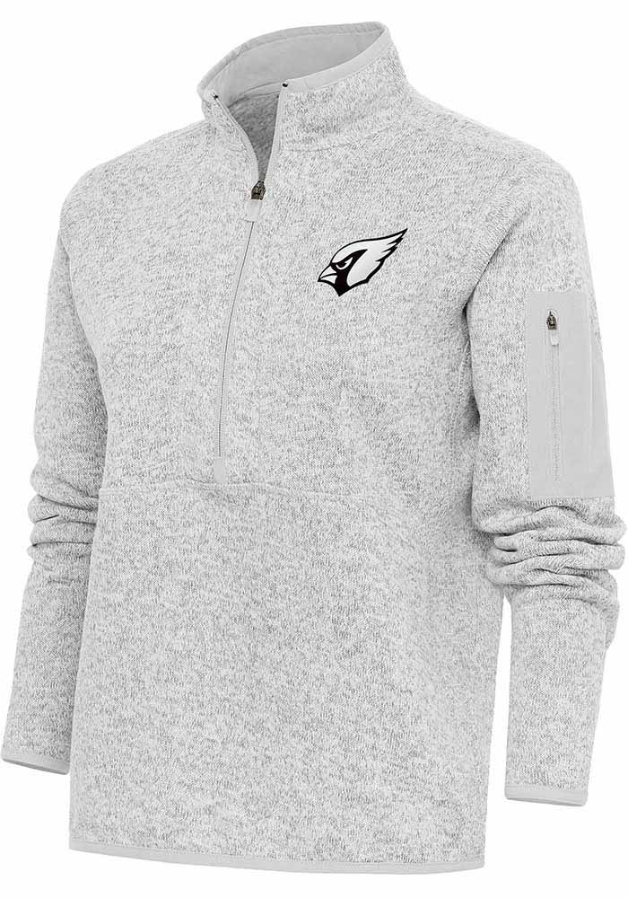 Antigua Arizona Cardinals Black Protect Long Sleeve Full Zip Jacket, Black, 100% POLYESTER, Size XL, Rally House