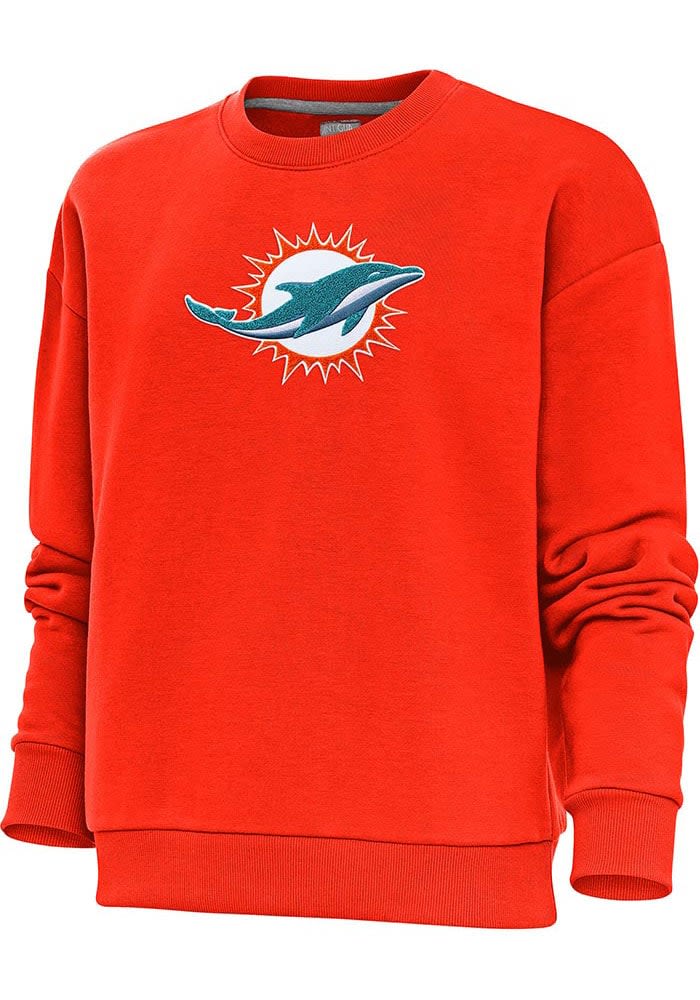 Miami Dolphins Nike Women's Primary Logo Fashion Top - Heather Aqua