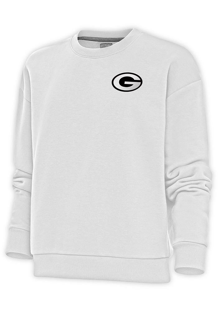 Antigua Green Bay Packers Womens Victory Crew White / 2x / Packers