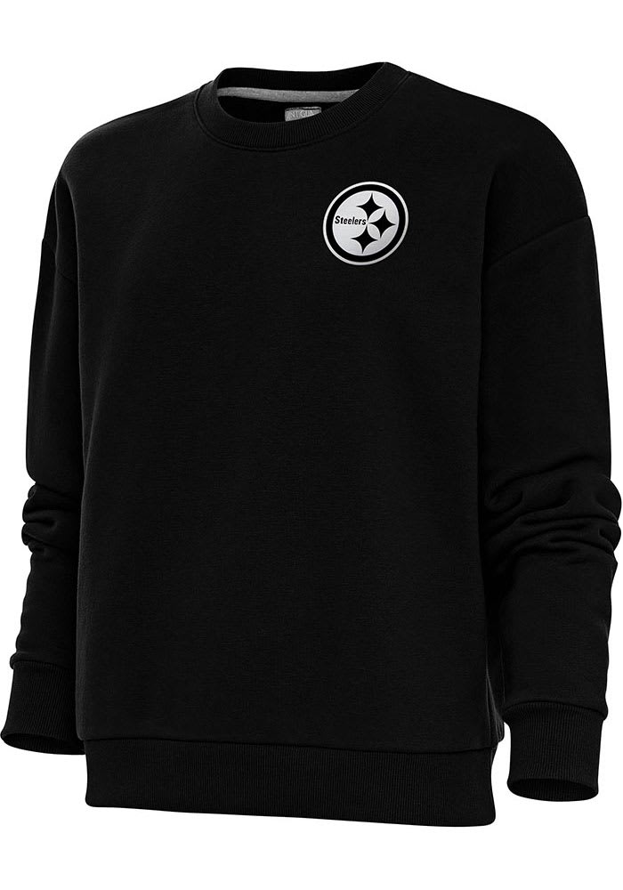 Pittsburgh Steelers Antigua Reward Chenille Pullover Crewneck