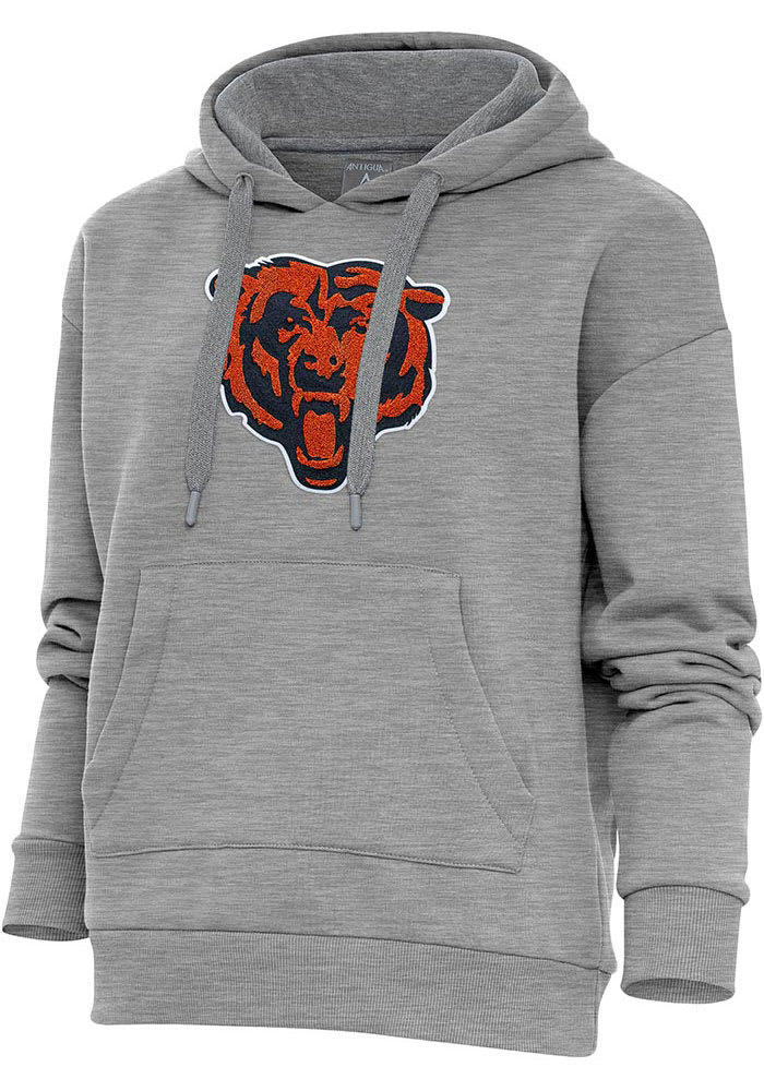 Chicago Bears Antigua Victory Pullover Hoodie - Orange