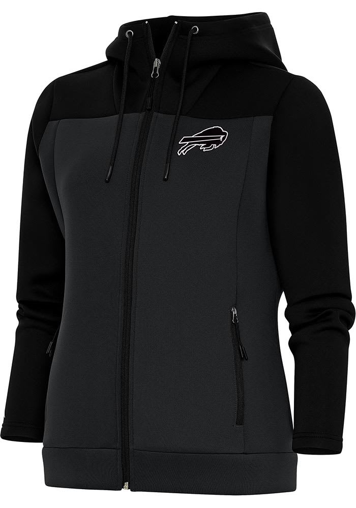 Buffalo Bills Antigua Women's Victory Full-Zip Hoodie - White