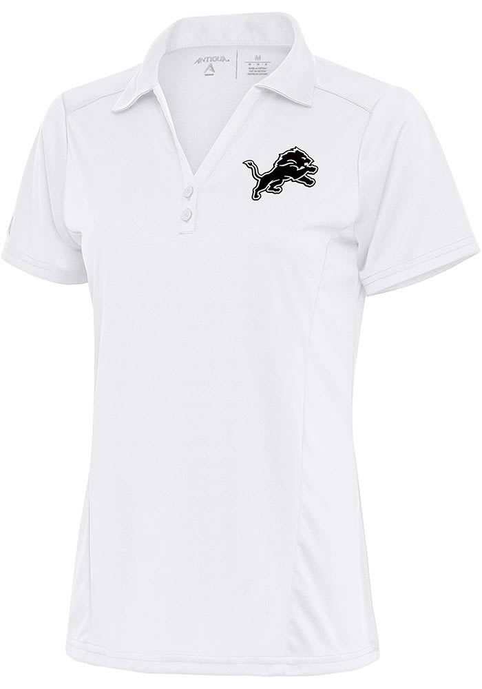 Detroit Lions Antigua Compass Polo - Black