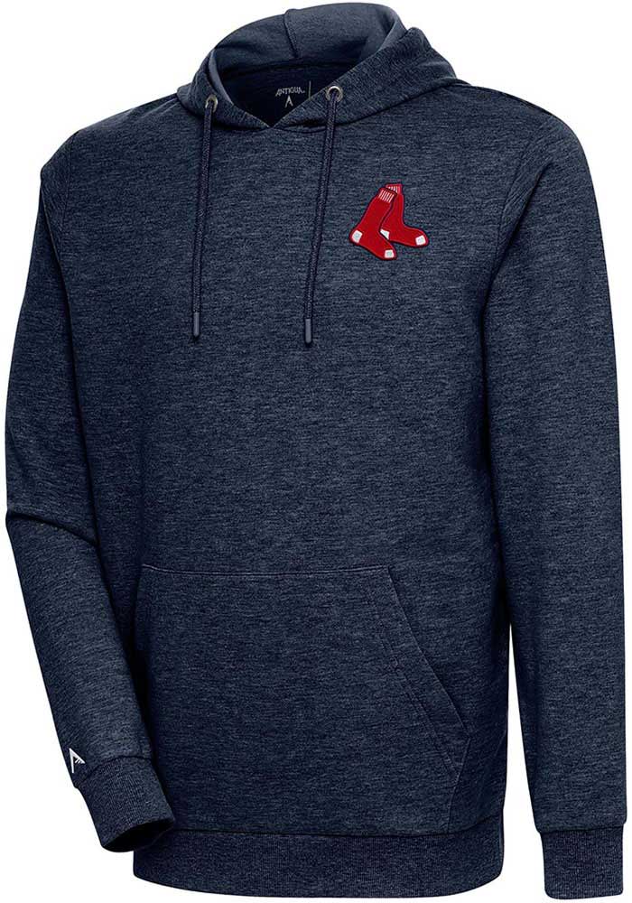 Adidas Boston Red Sox Hoodie Sweatshirt Navy Heavyweight Kangaroo Pock –  Shop Thrift World