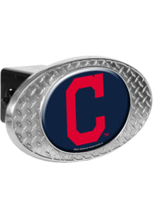Cleveland Indians Diamond Plate Car Accessory Hitch Cover