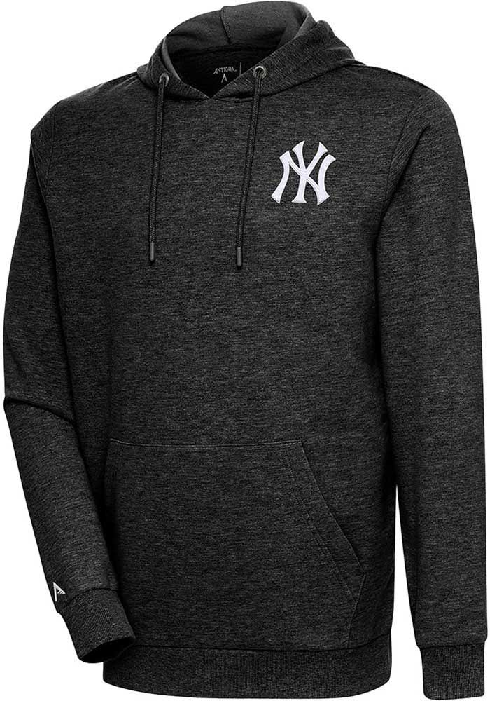 Antigua MLB American League Absolute Hoodie, Mens, XL, New York Yankees Black