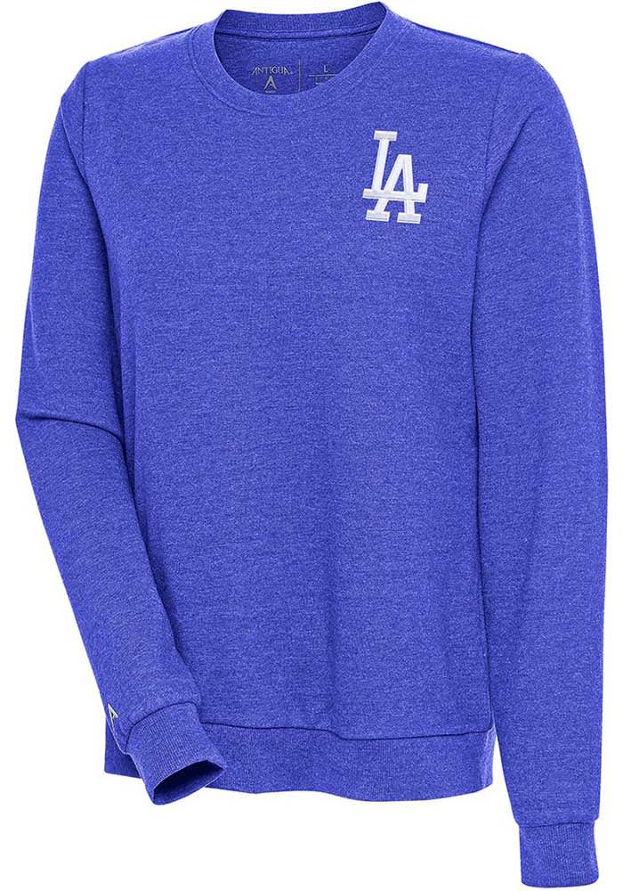 Los Angeles Dodgers Women's Sweatshirt Antigua Victory Crew Neck