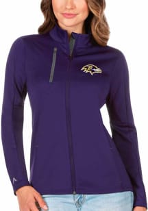 Antigua Baltimore Ravens Womens Purple Generation Light Weight Jacket