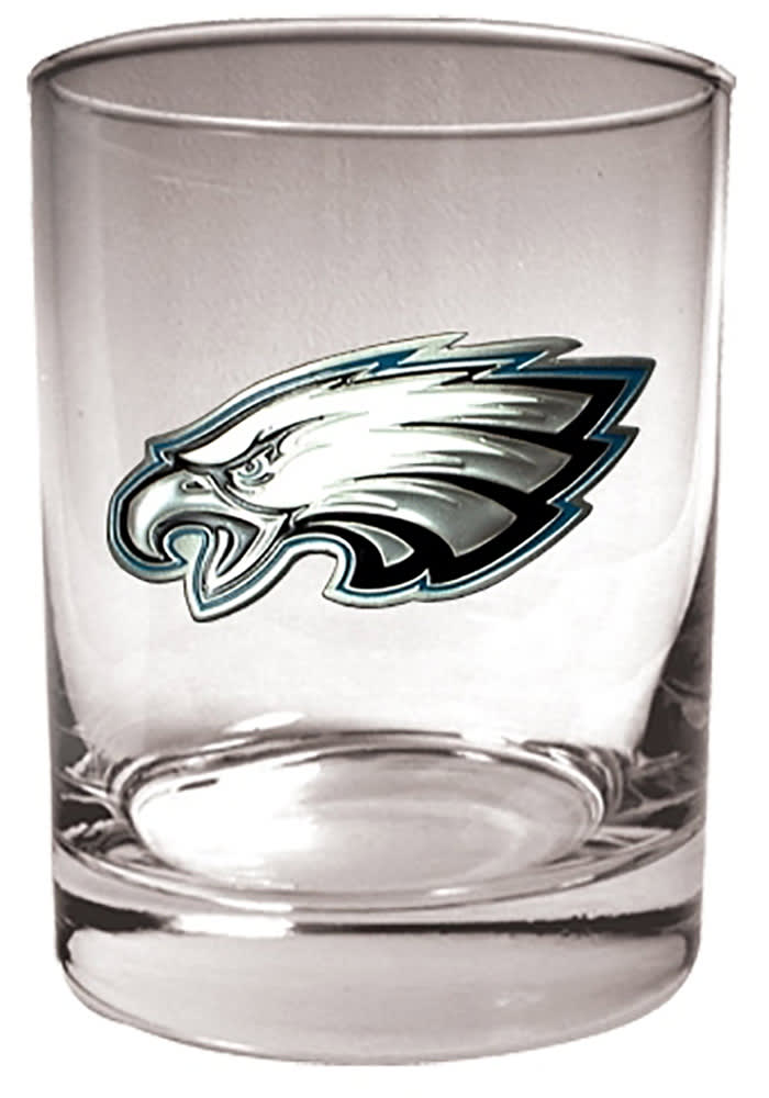 Philadelphia Eagles 14oz Rock Glass