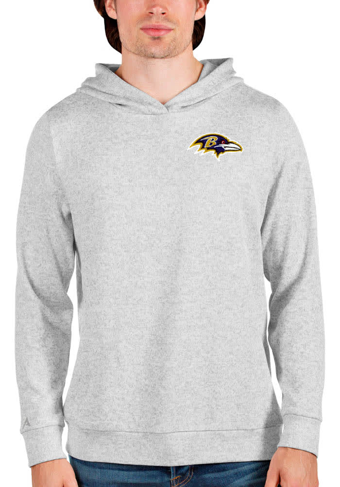 Baltimore Ravens Team Logo Grey T-Shirt