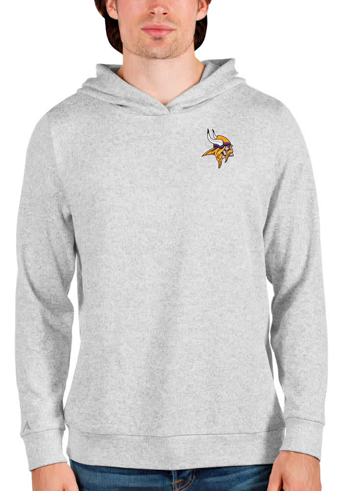 Minnesota Vikings Antigua Victory Pullover Hoodie - Purple