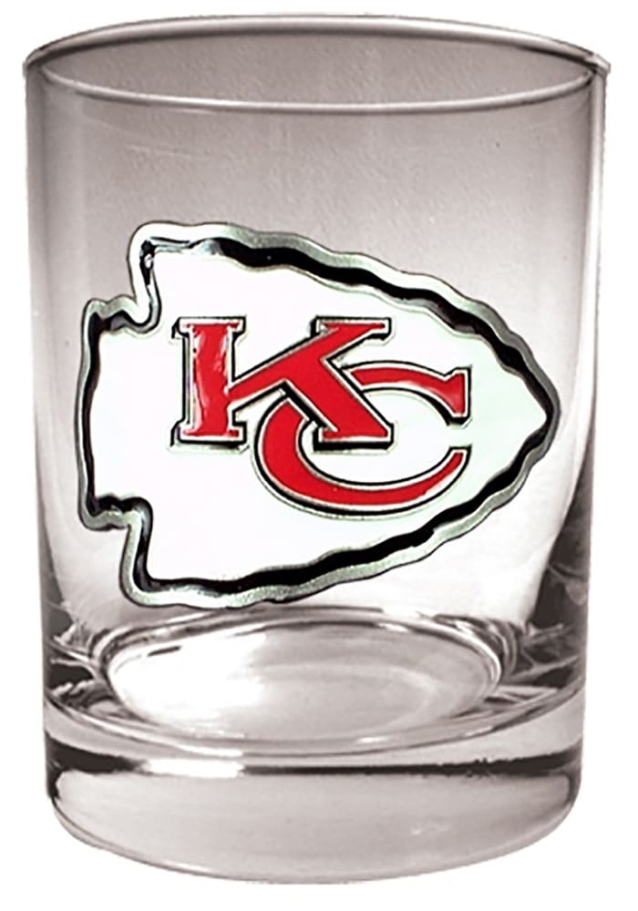 Kansas City Chiefs 14oz Rock Glass