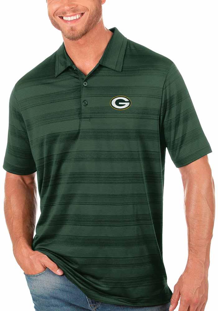 Green Bay Packers Antigua Legacy Pique Polo - Gold