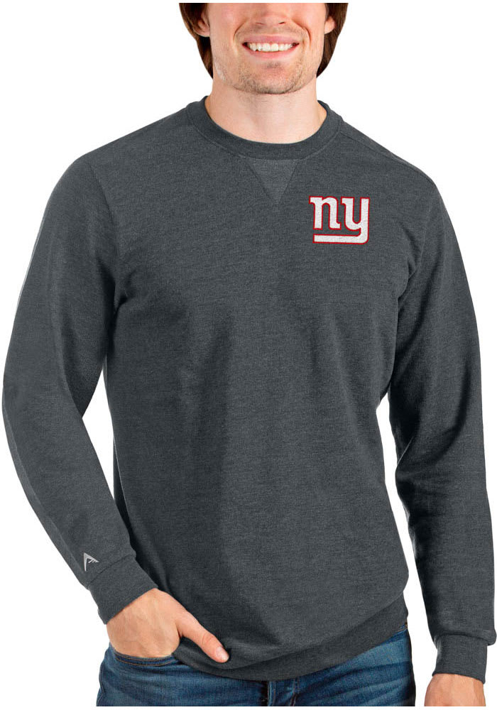 New York Giants Antigua Compass Polo - Charcoal